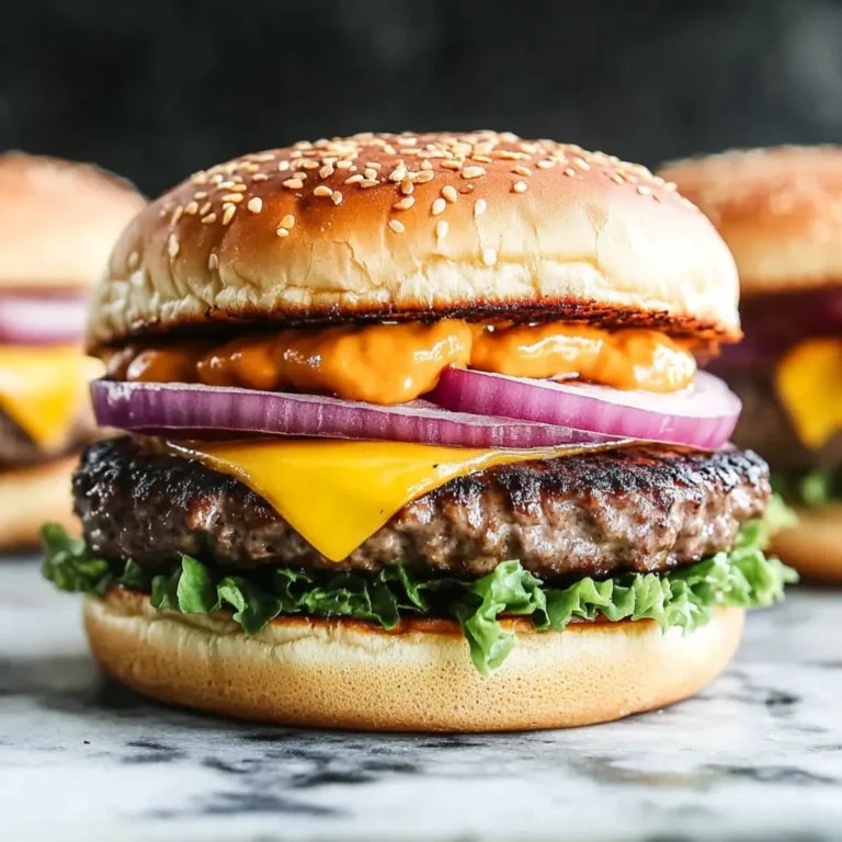 Perfect Grilled Hamburger Recipe