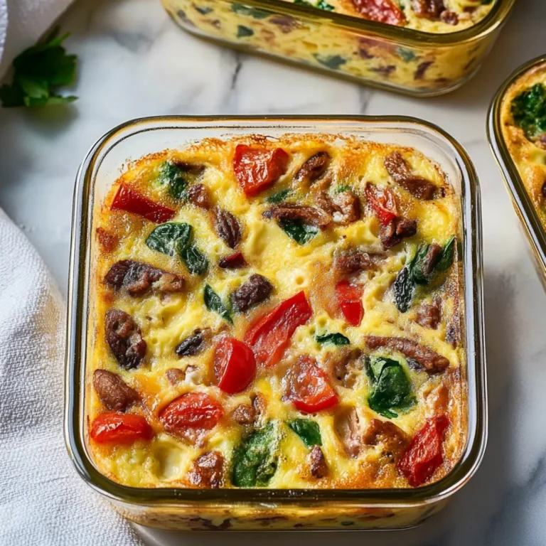 Meal Prep Breakfast Egg Muffins Recipe