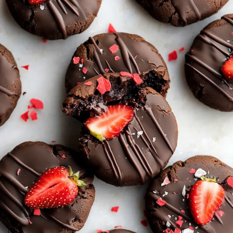 Chocolate Covered Strawberry Cookies Recipe