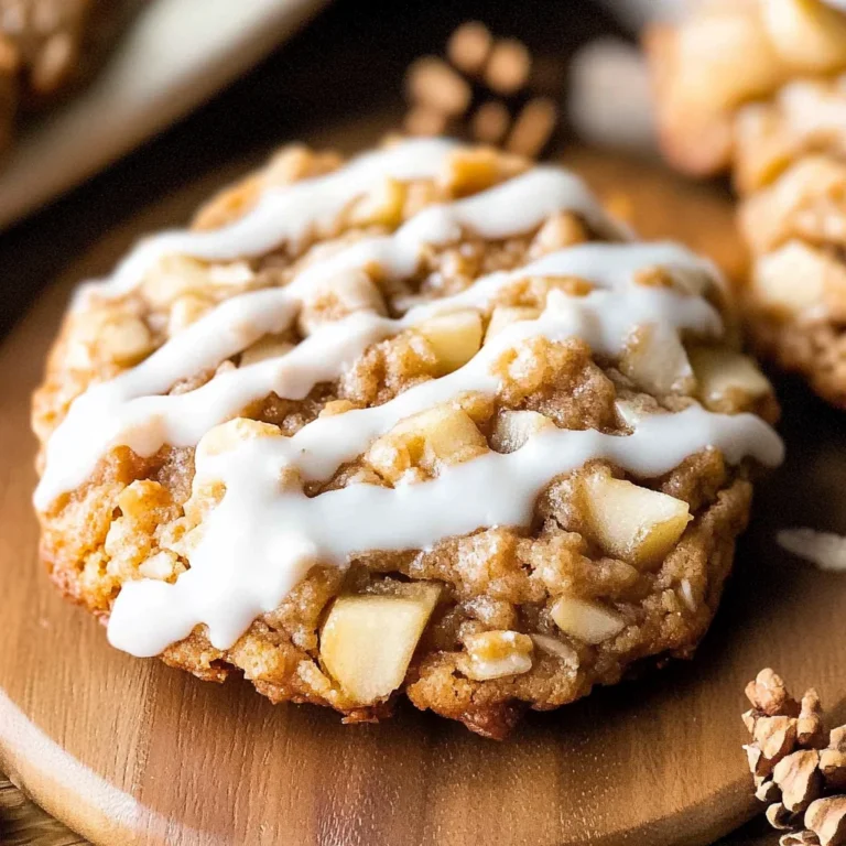 Apple Crisp Cookies: Warm and Chewy Delight