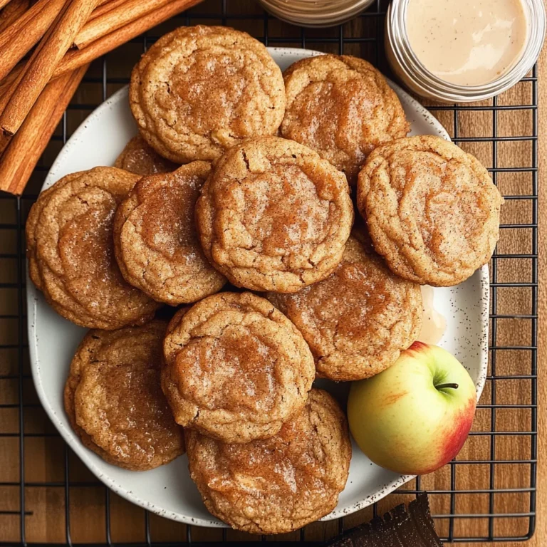 Apple Snickerdoodles: Cozy and Irresistibly Delicious