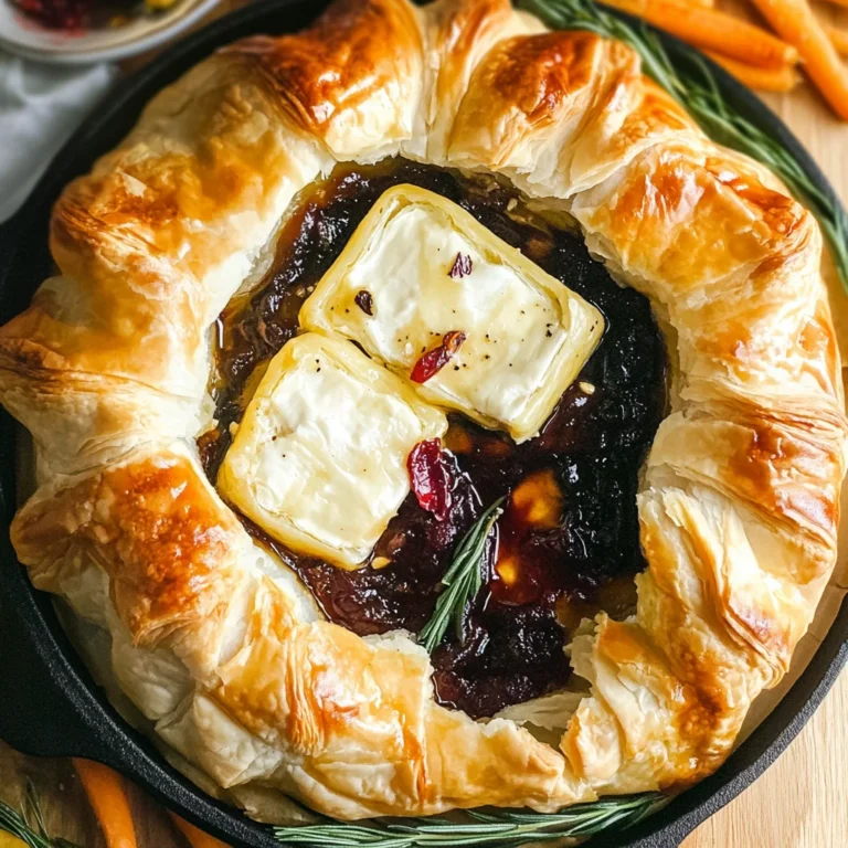 Baked Brie in Puff Pastry: Irresistibly Creamy Delight