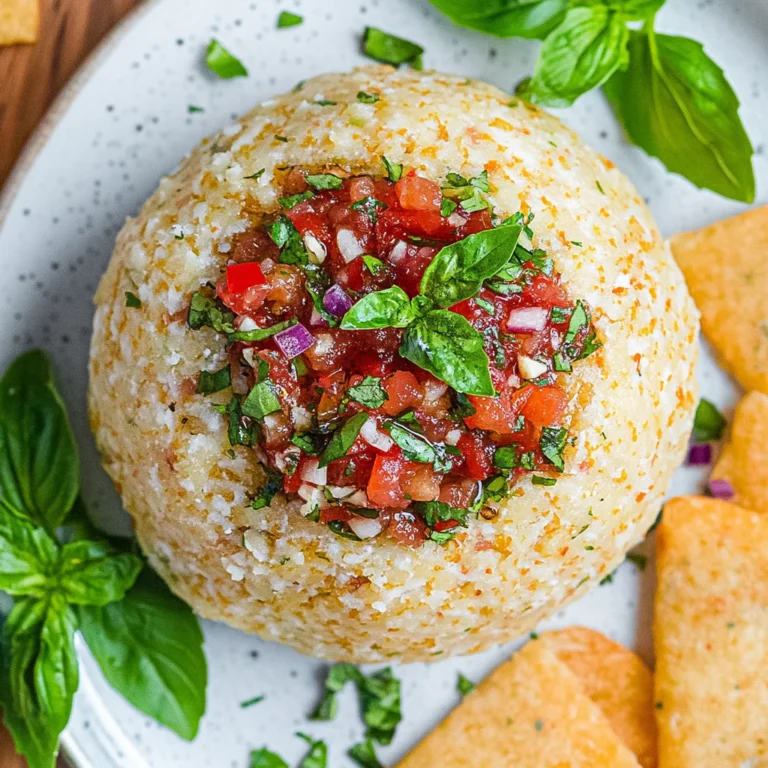 Bruschetta Cheese Ball Recipe: Ultimate Party Appetizer