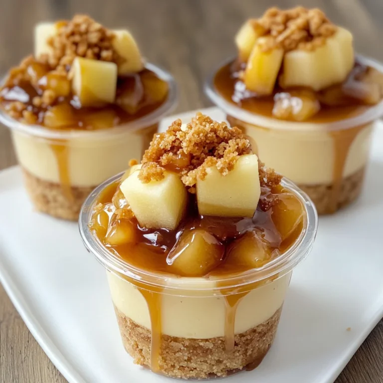 Caramel Apple Dessert Cups: A Sweet Indulgence Awaits