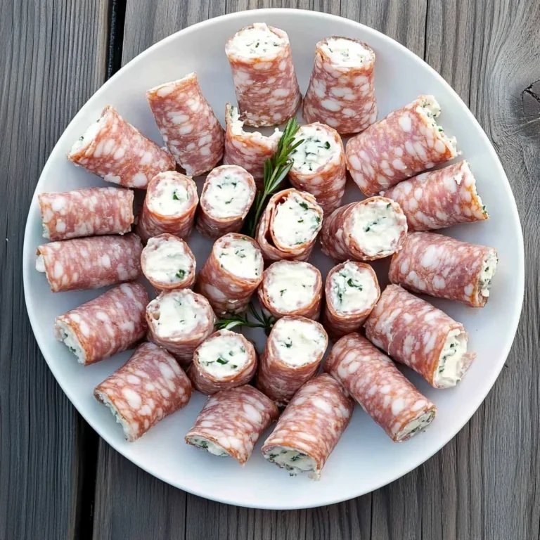 Cream Cheese Salami Roll Ups: A Perfect Appetizer for Any…