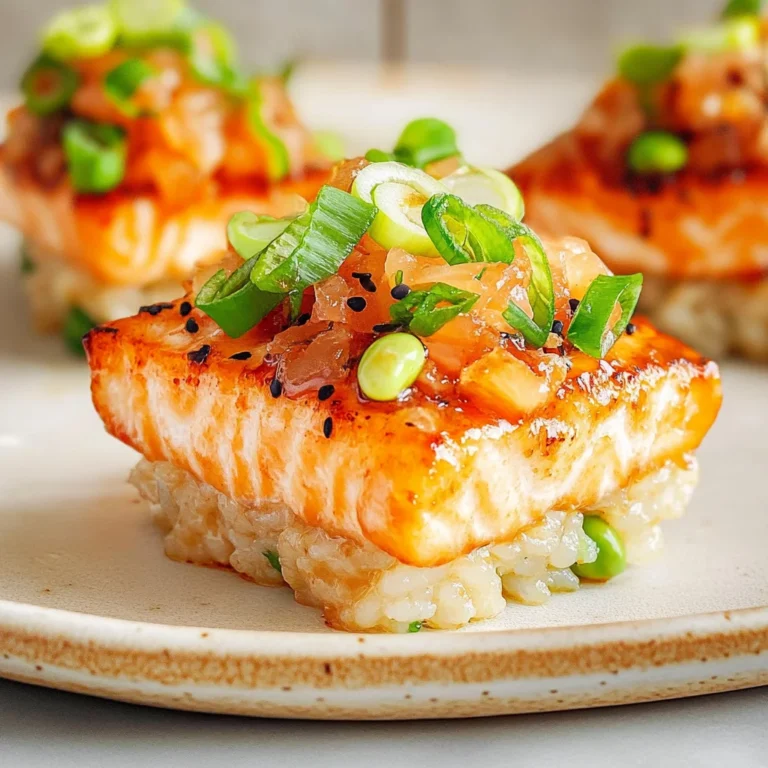 Crispy Rice Salmon: Irresistibly Crunchy and Delicious