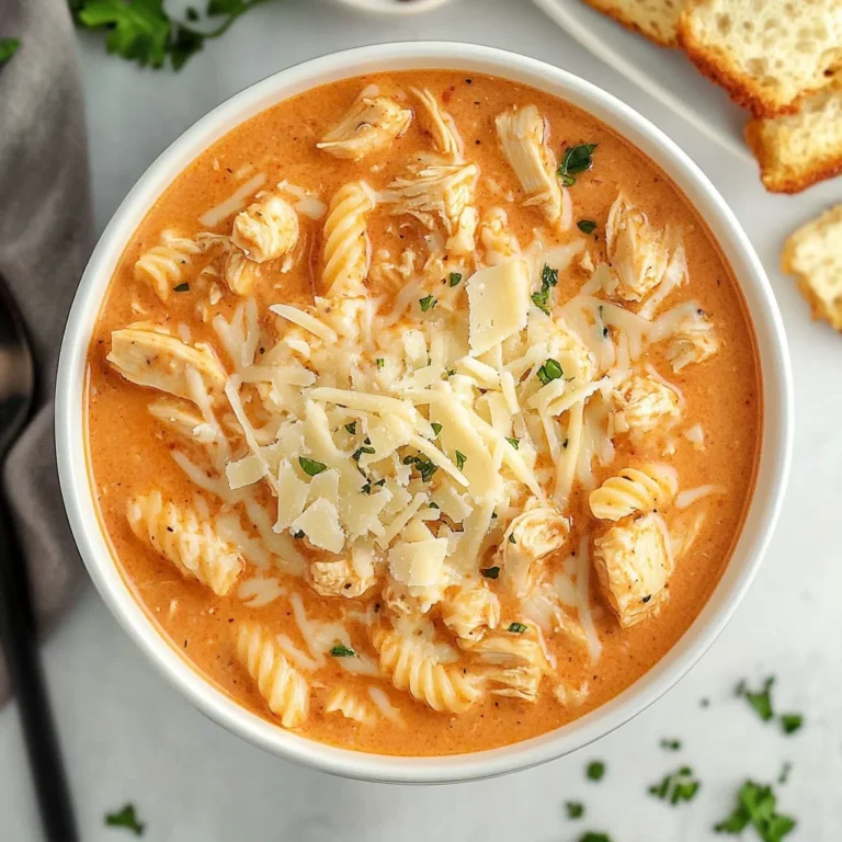 Crock Pot Creamy Chicken Parmesan Soup: A Cozy Delight