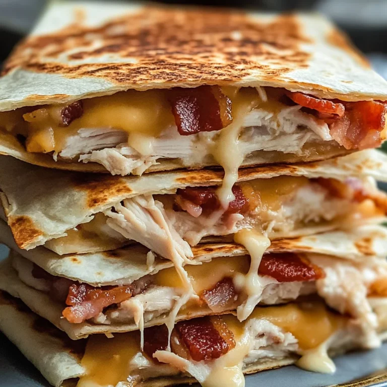 Easy Chicken Bacon Ranch Quesadilla: Irresistibly Cheesy …