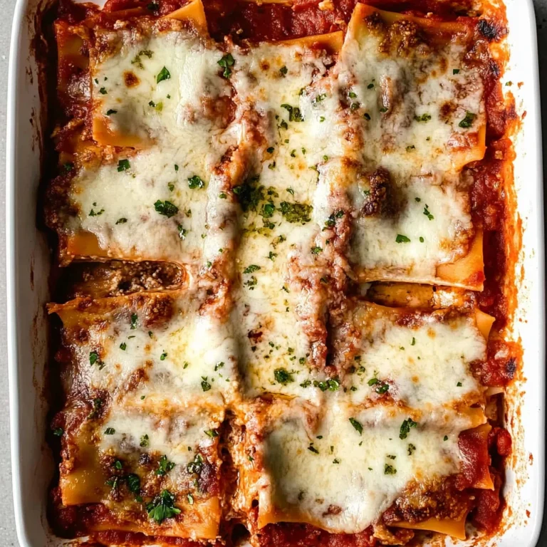 Easy Lasagna Recipe (No Boil Noodles): Quick & Delicious