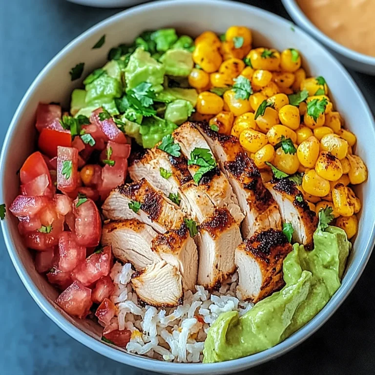 Easy Low-Calorie Chicken Burrito Bowl: Bold Flavor Explosion