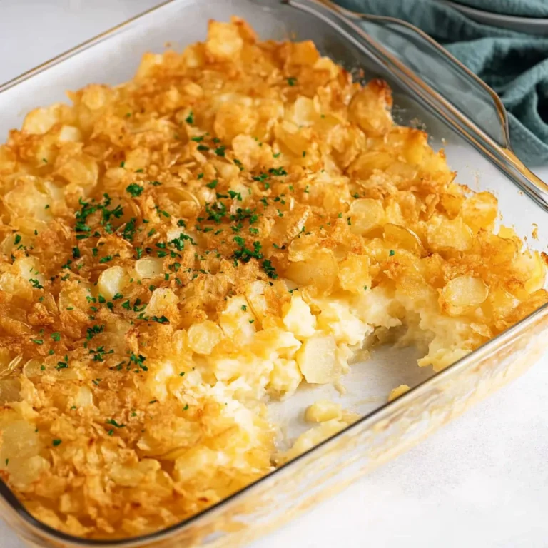 French Onion Funeral Potatoes: Comforting and Cheesy Delight
