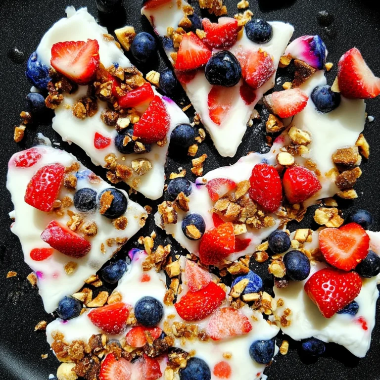 Frozen Yogurt Bark: A Refreshing Guilt-Free Treat