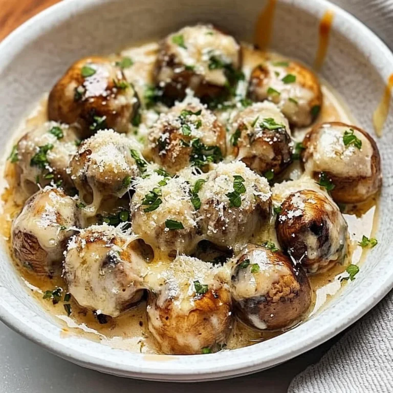 Garlic Parmesan Mushrooms: Irresistibly Flavorful Delight
