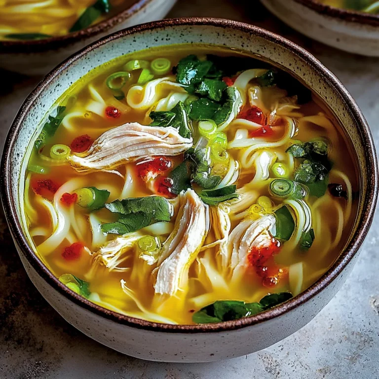 Ginger Garlic Chicken Noodle Soup: Incredible Comfort Recipe