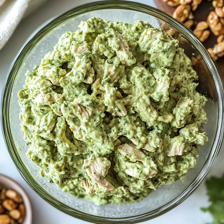 Healthy Green Goddess Chicken Salad: High-Protein Delight