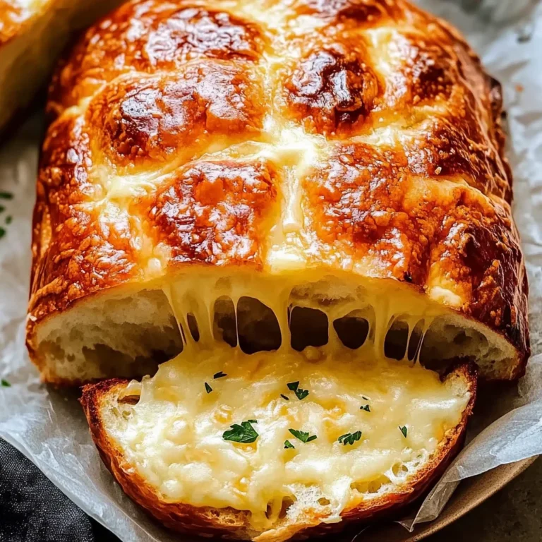 Irresistible Homemade Cheese Bread That’s Soft and Cheesy