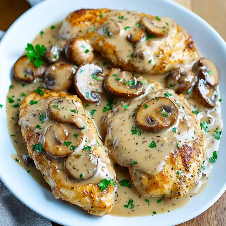 Mushroom Asiago Chicken: Indulgent Weeknight Delight