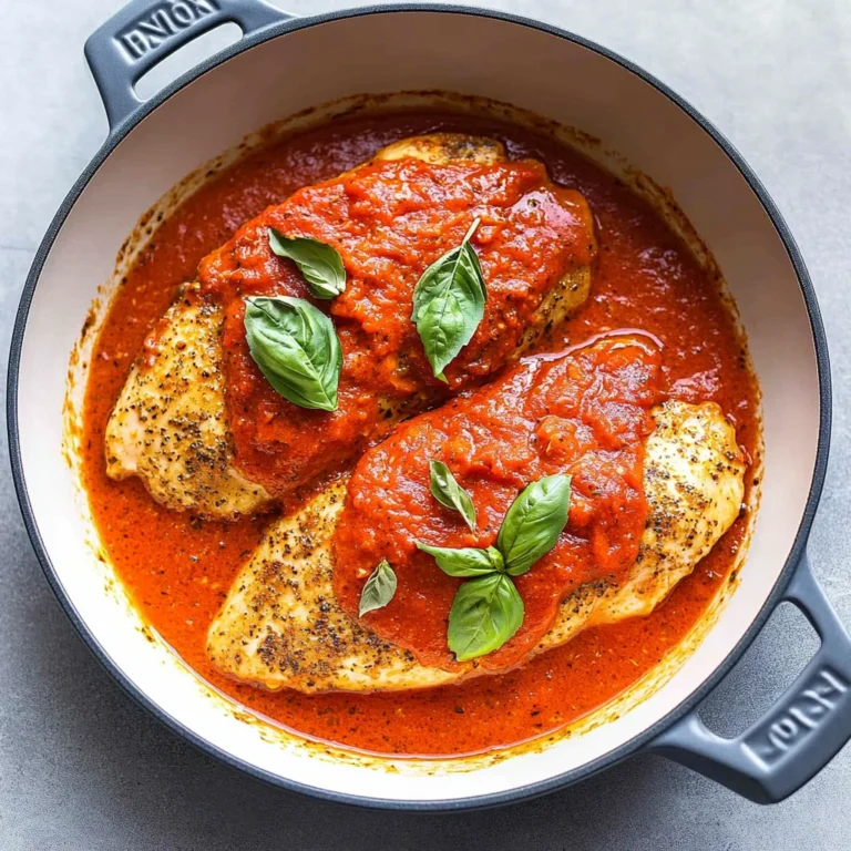 One Pan Mediterranean Chicken with Roasted Red Pepper Sau…