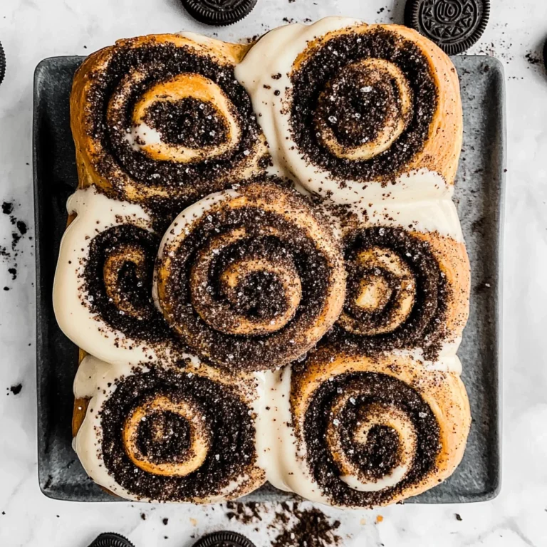 Oreo Cinnamon Roll: Indulgent Gooey Delight at Home