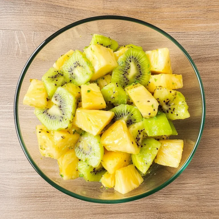 Pineapple Kiwi Salad: Refreshingly Sweet Bliss