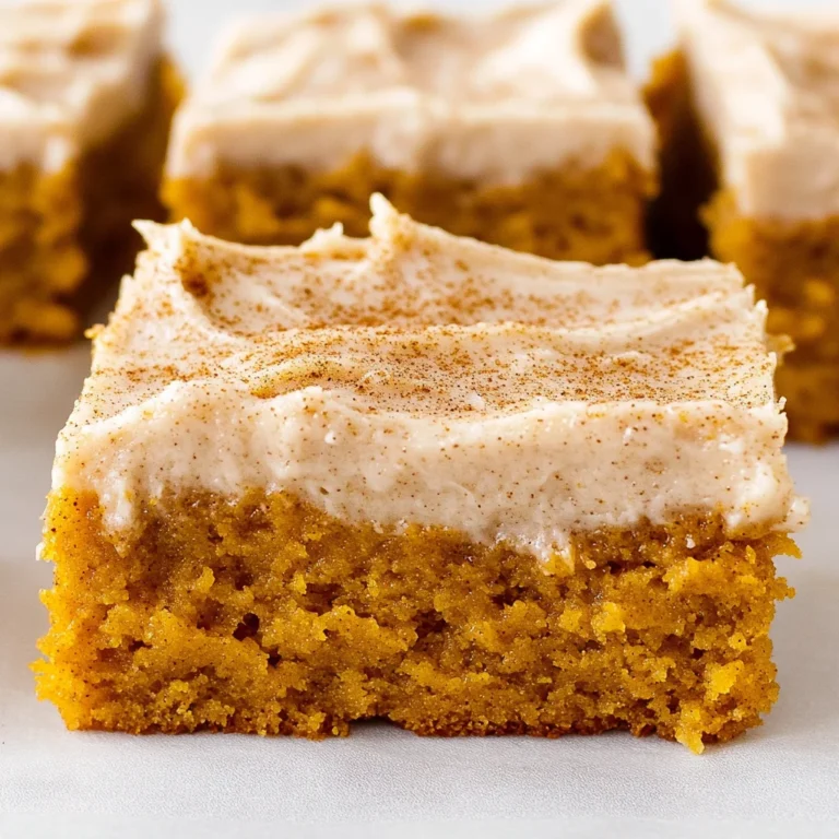 Pumpkin Bars with Brown Sugar Frosting: Ultimate Comfort …