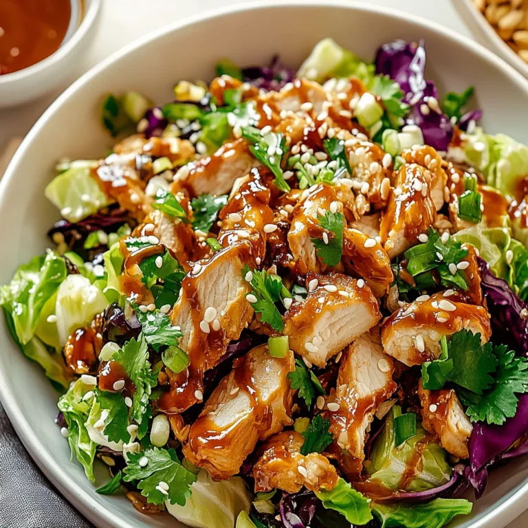 Sesame Chicken Cabbage Crunch Salad: Ultimate Freshness!