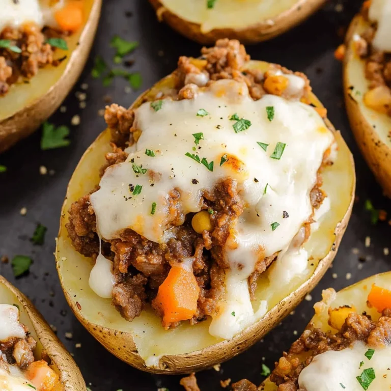 Shepherd’s Pie Baked Potato: Cozy Comfort Food Delight