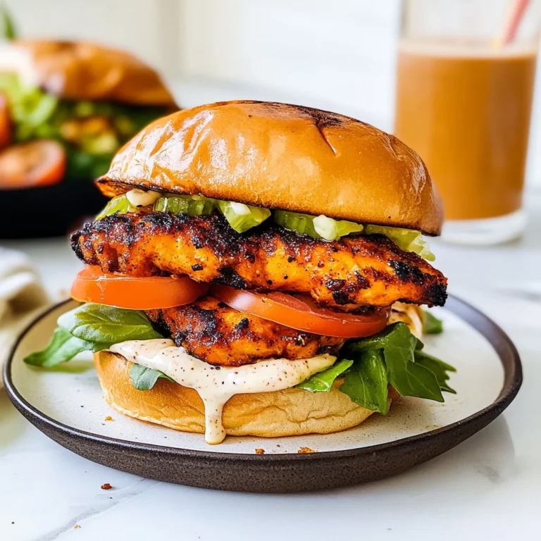 Spicy Chicken Sandwich with Creamy Homemade Sauce: Epic F…