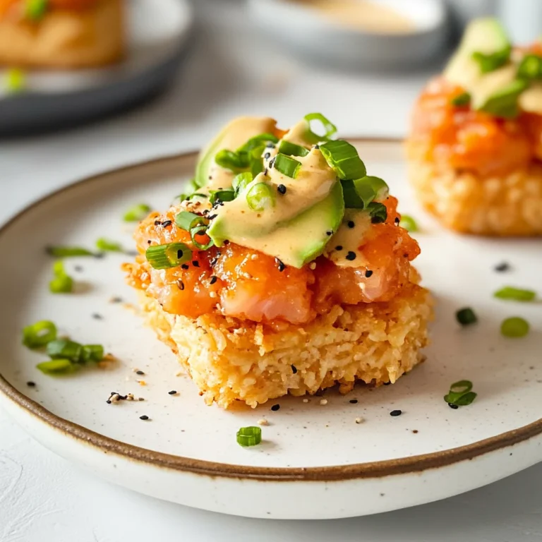 Spicy Tuna Crispy Rice: Irresistibly Crunchy Delight