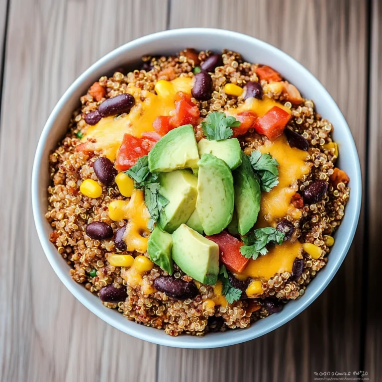 Tasty Quinoa Taco Bake Recipe: A Cozy Comfort Delight