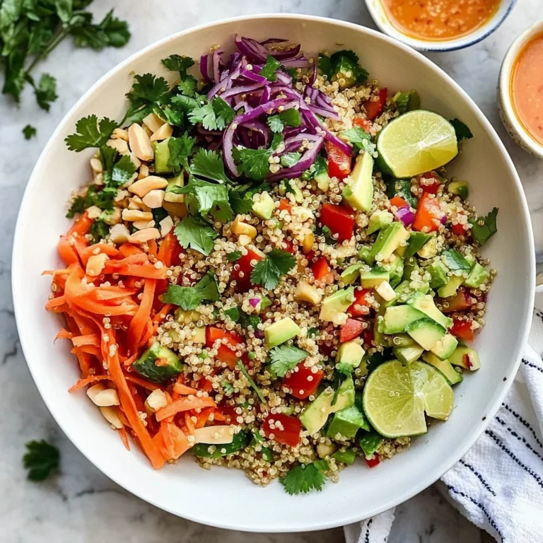 Thai Quinoa Salad: Refreshingly Bright and Flavorful