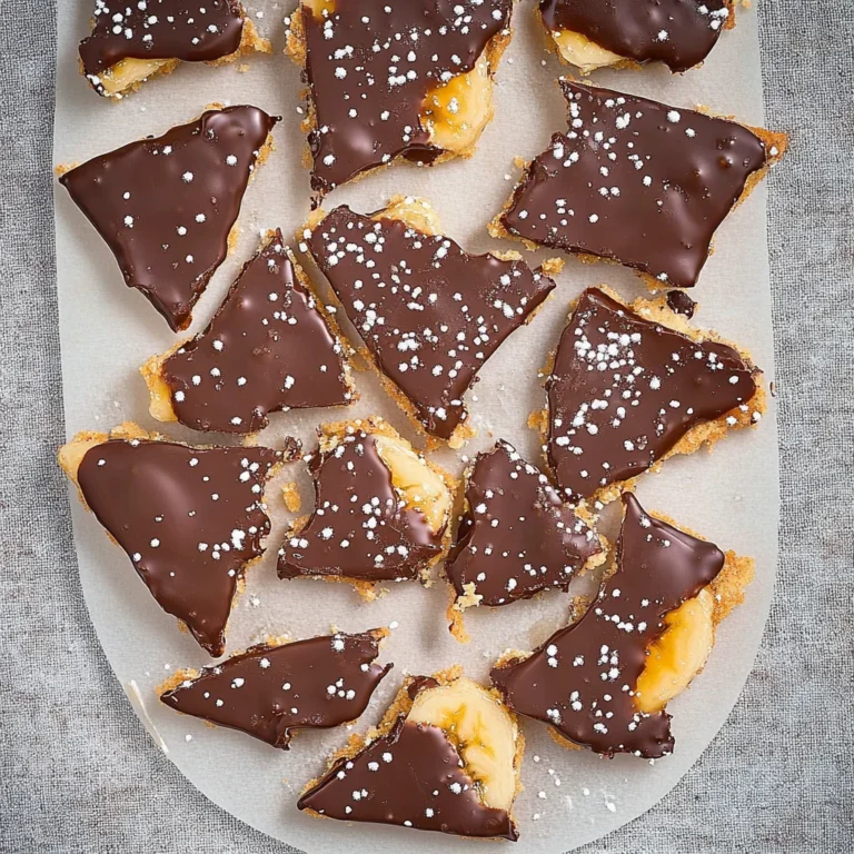 Viral Chocolate Banana Bark: Sweet and Irresistible Treat