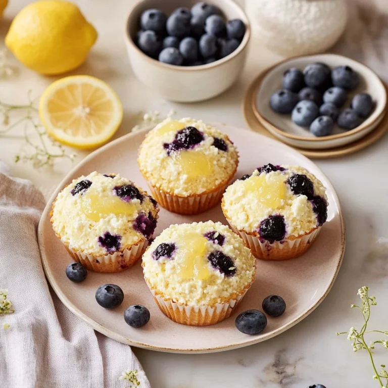 Blueberry and Lemon Zest Cottage Cheese Bites: Refreshing…