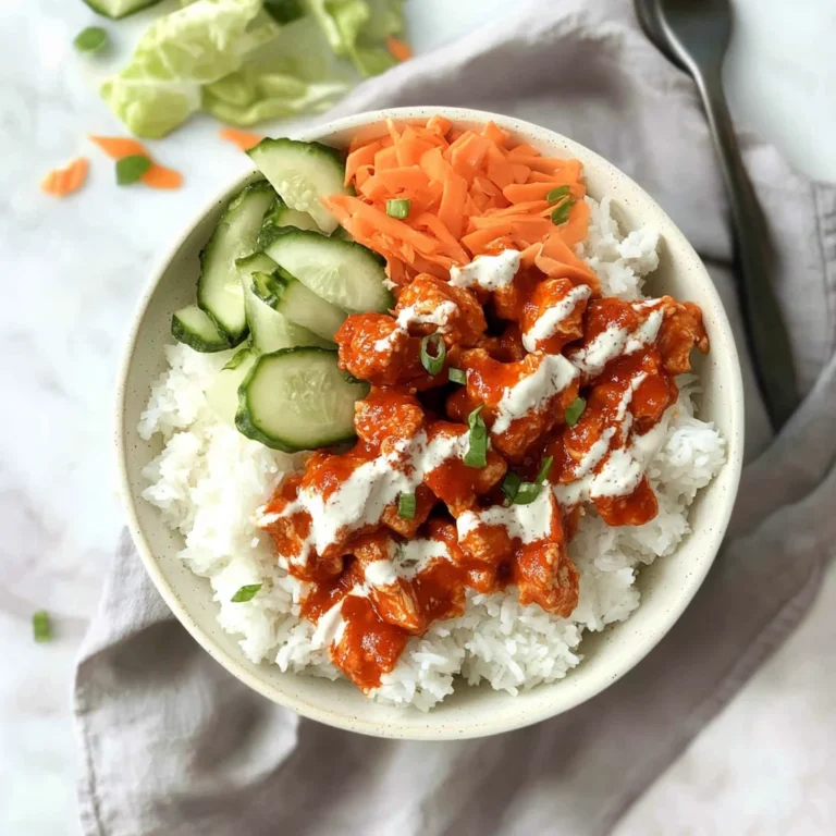 Buffalo Chicken Bowls: Spicy and Satisfying Delight