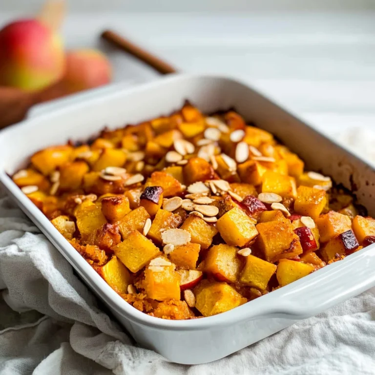 Butternut Squash Apple Bake: Cozy Fall Delight