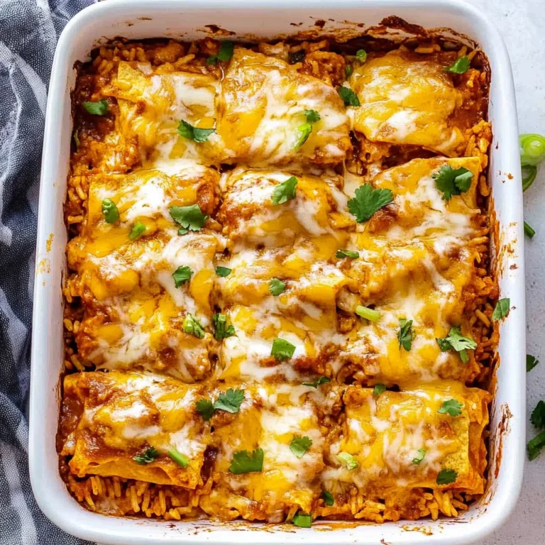 Chicken Enchilada Rice Casserole: A Cozy Weeknight Winner