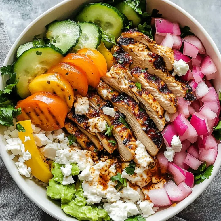 Chicken Shawarma Bowl Recipe: Flavor-Packed Delight