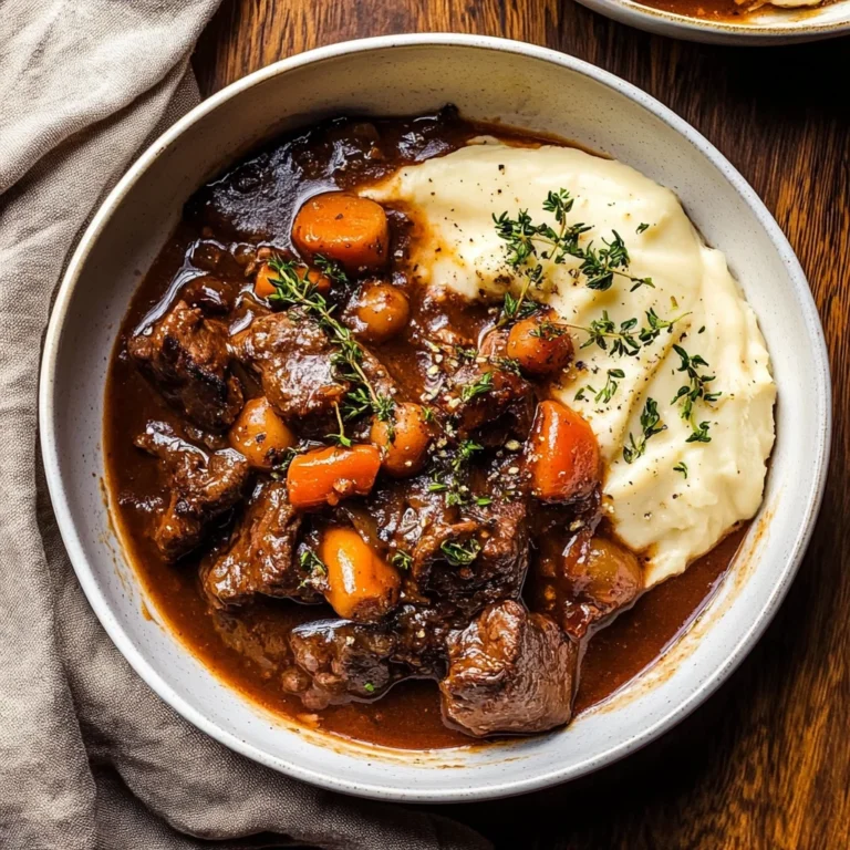 Classic Beef Bourguignon Recipe: Cozy Comfort in Every Bite