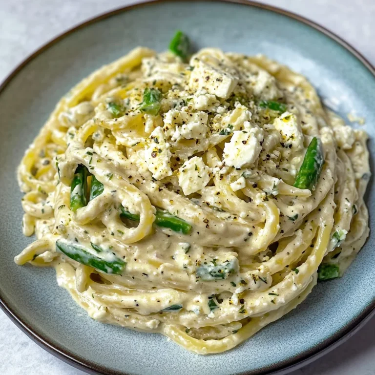Creamy Lemon Feta Pasta Recipe: A Zesty Delight!
