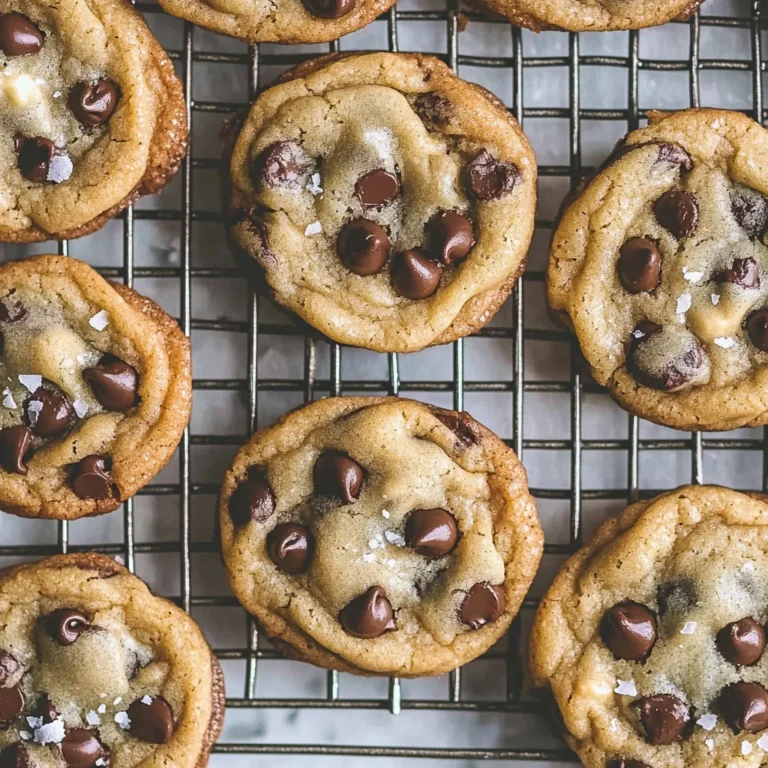Crispy and Chewy Chocolate Chip Cookies: A Nostalgic Treat