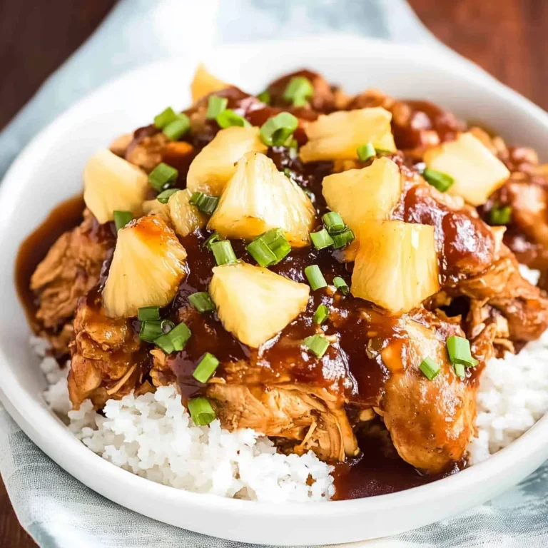 Crockpot Pineapple BBQ Chicken: Effortless and Delicious