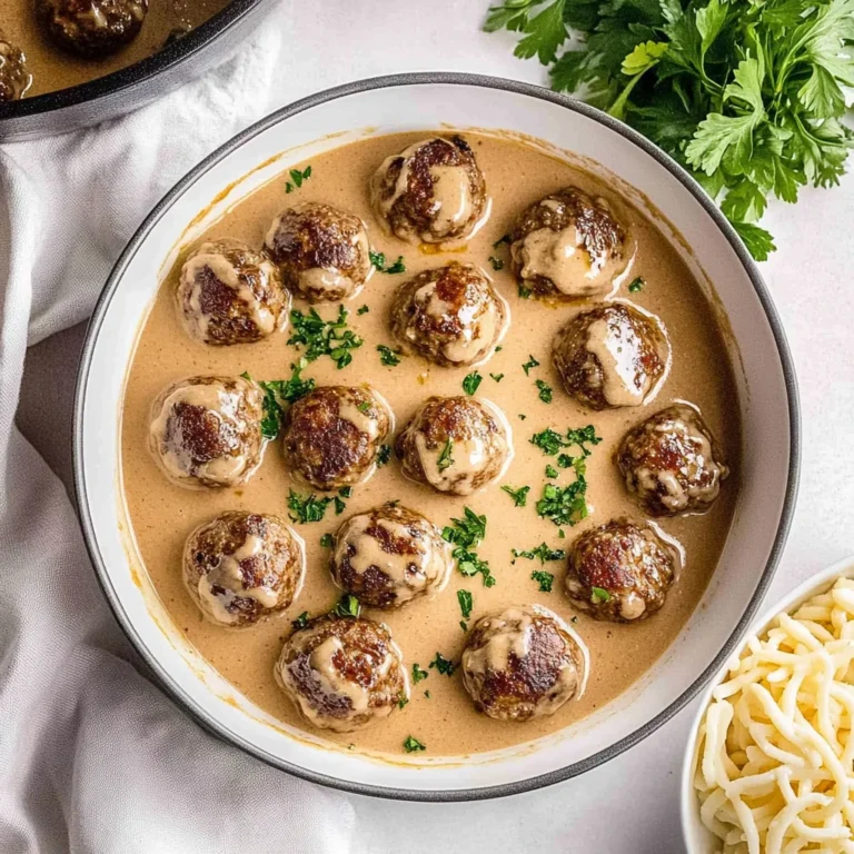 Crockpot Swedish Meatballs with Creamy Gravy: Comforting …