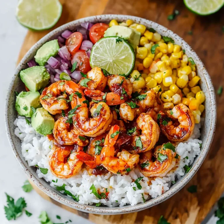 Fiesta Shrimp Rice Bowl: A Flavorful Celebration