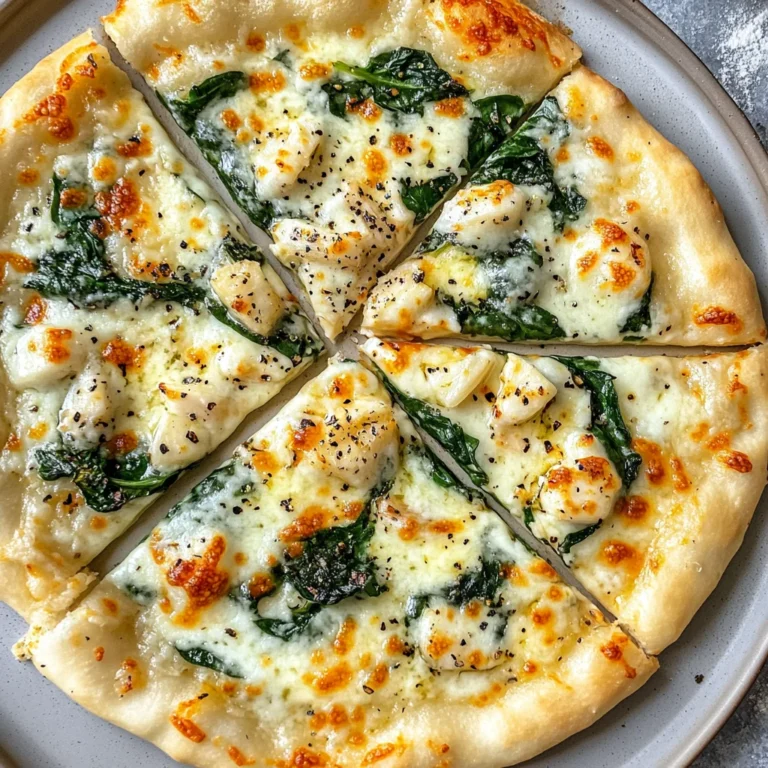 Greek Roasted Garlic Spinach White Pizza: Wow Your Taste …