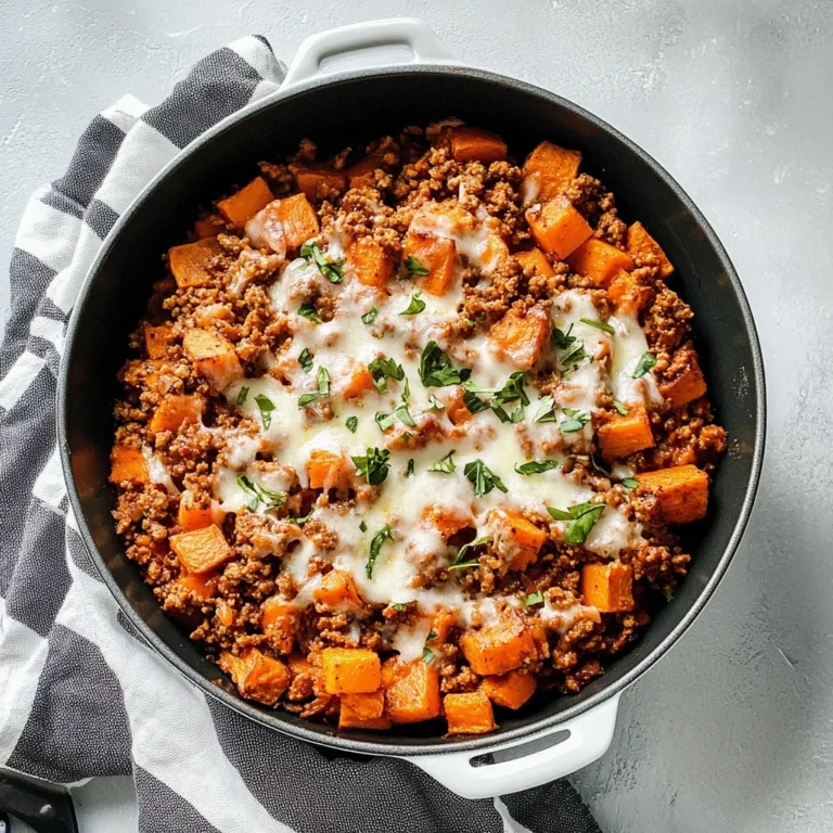 Ground Turkey Sweet Potato Casserole: Cozy Comfort Food