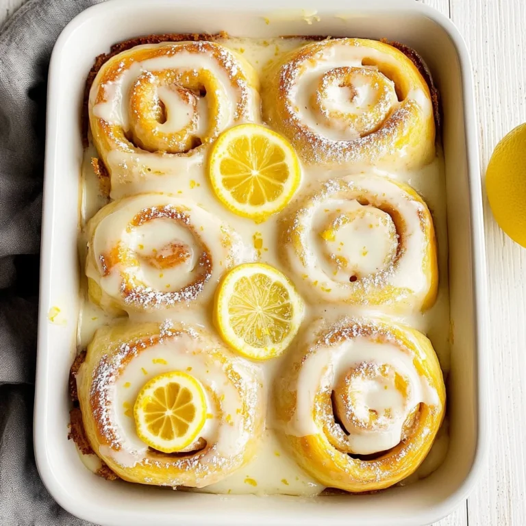 Lemon Rolls: Irresistibly Tangy and Soft Delight