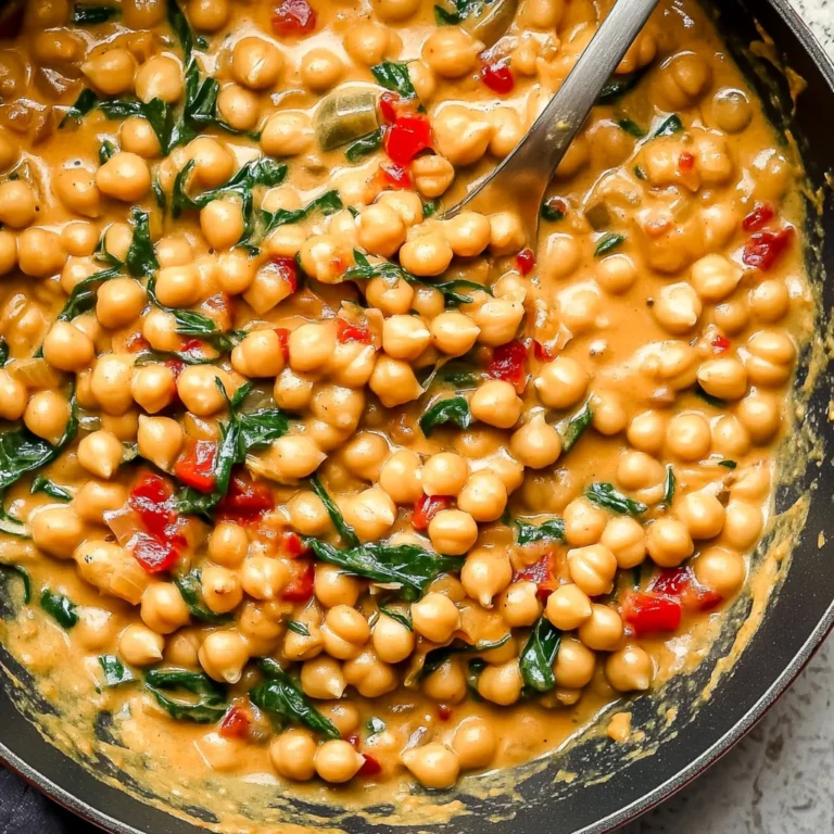 Marry Me Chickpeas: A Creamy Love Story on a Plate