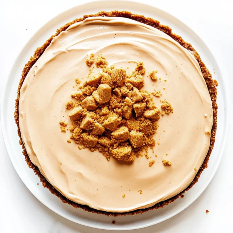 No Bake Cookie Butter Cheesecake: Creamy Indulgence Awaits