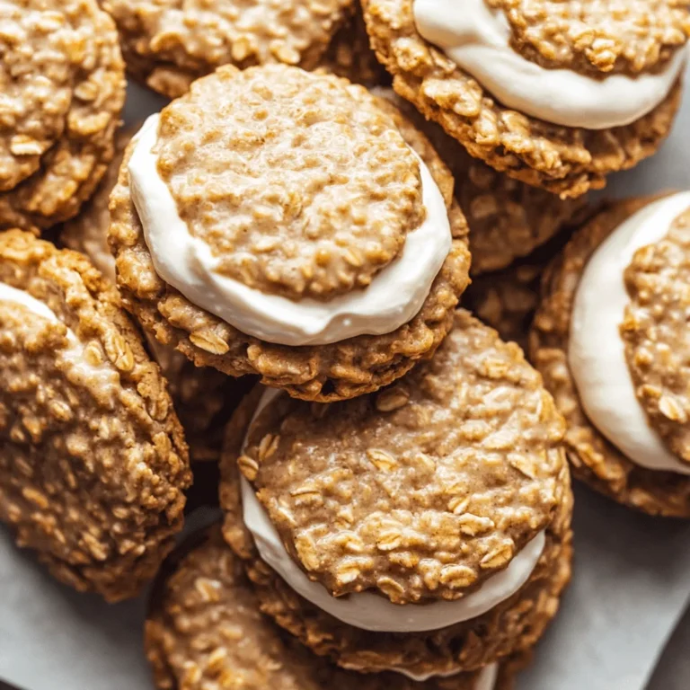Oatmeal Cream Pies: Chewy and Irresistibly Sweet Treats