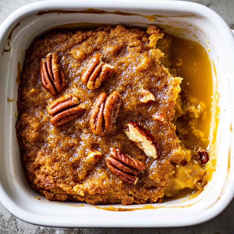 Pumpkin Pecan Cobbler: A Cozy Autumn Delight